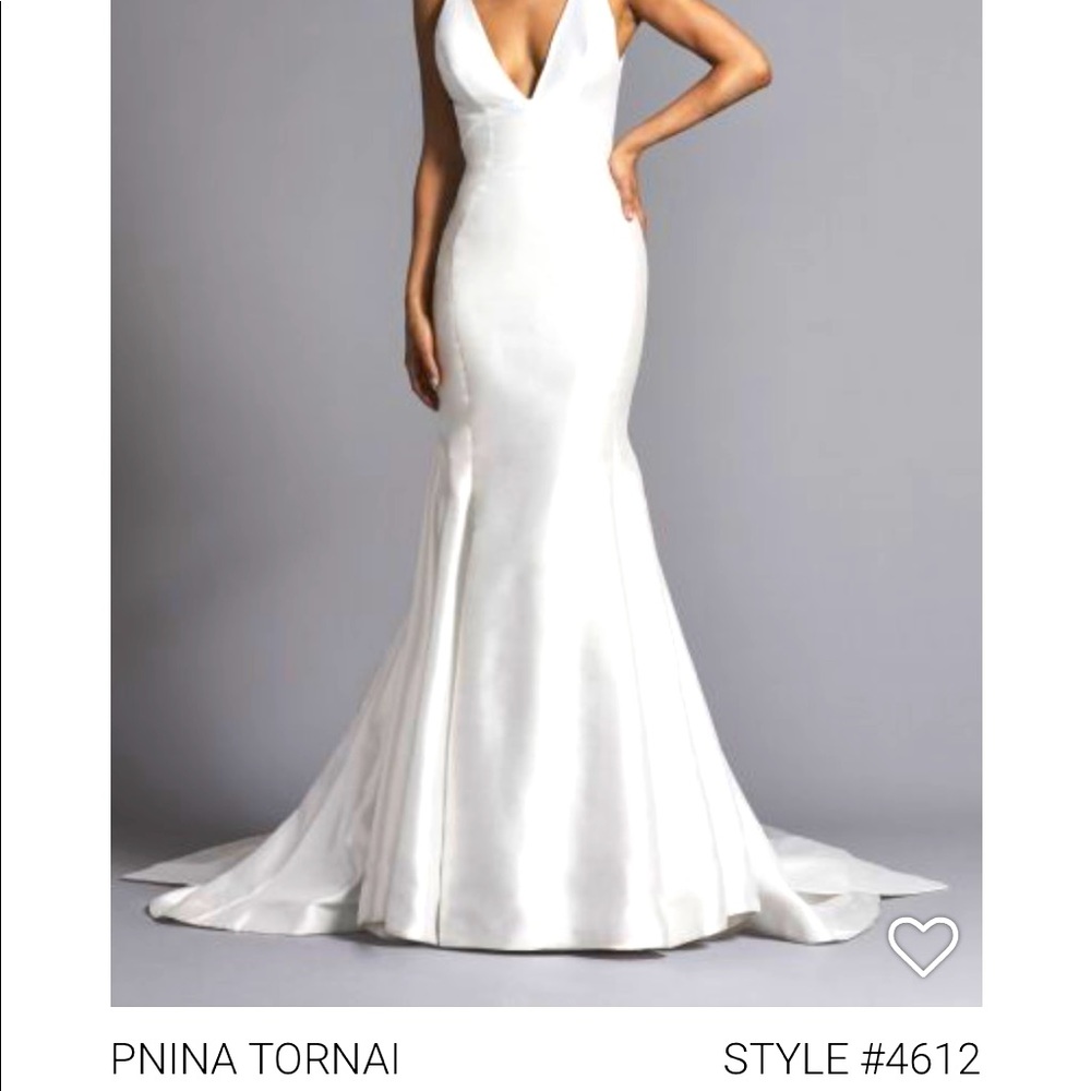REDUCED Pnina Tornai Wedding Dress purchased new at Kleinfeld!